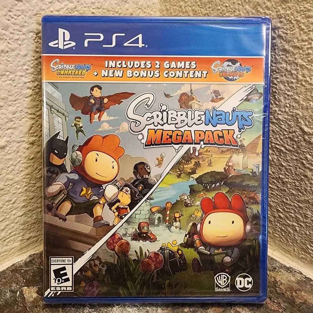 Game - Scribblenauts Mega Pack (NEW) - PS4
